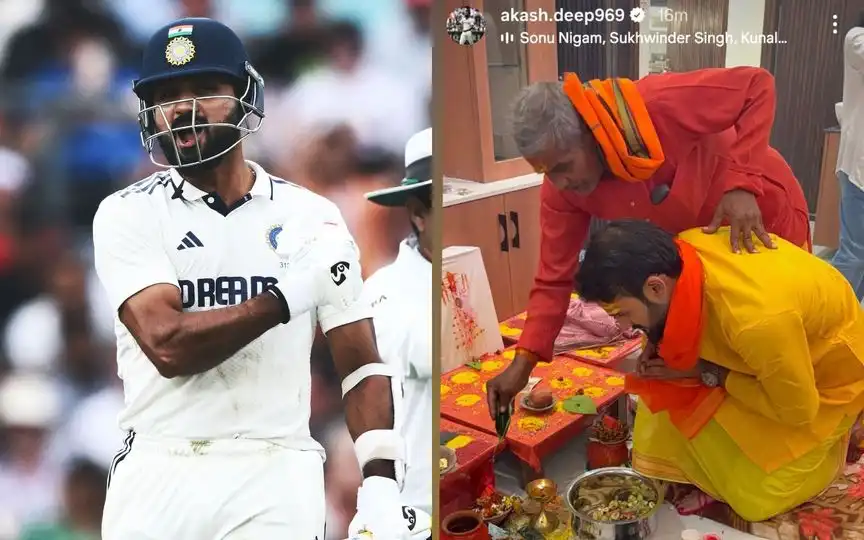 Akash Deep Offers Prayers As India Eye Series-Levelling Win Vs England In Oval Test